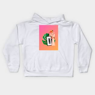 Girls Just Wanna Have Fun Kids Hoodie